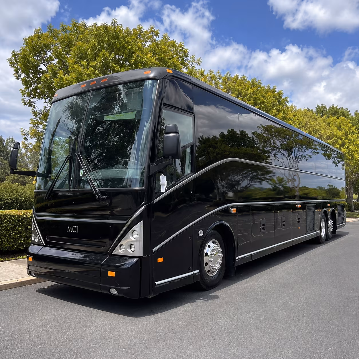 charter buses for large edinburg prom and after party groups