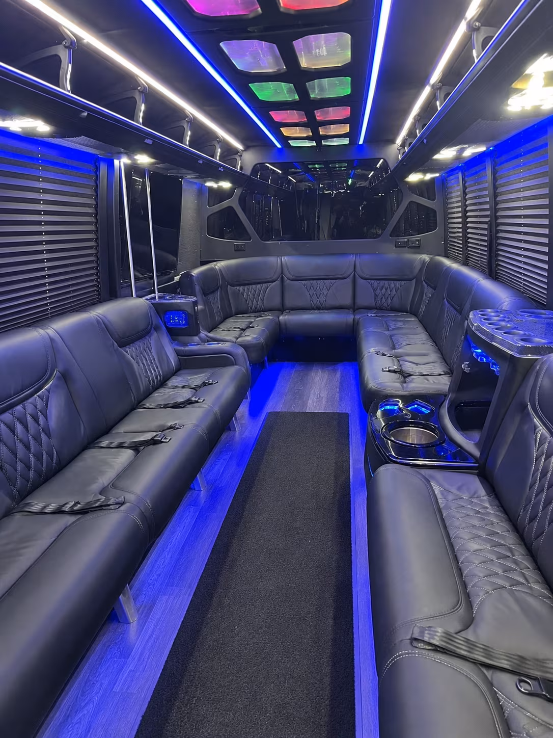 corporate and employee shuttle buses in edinburg