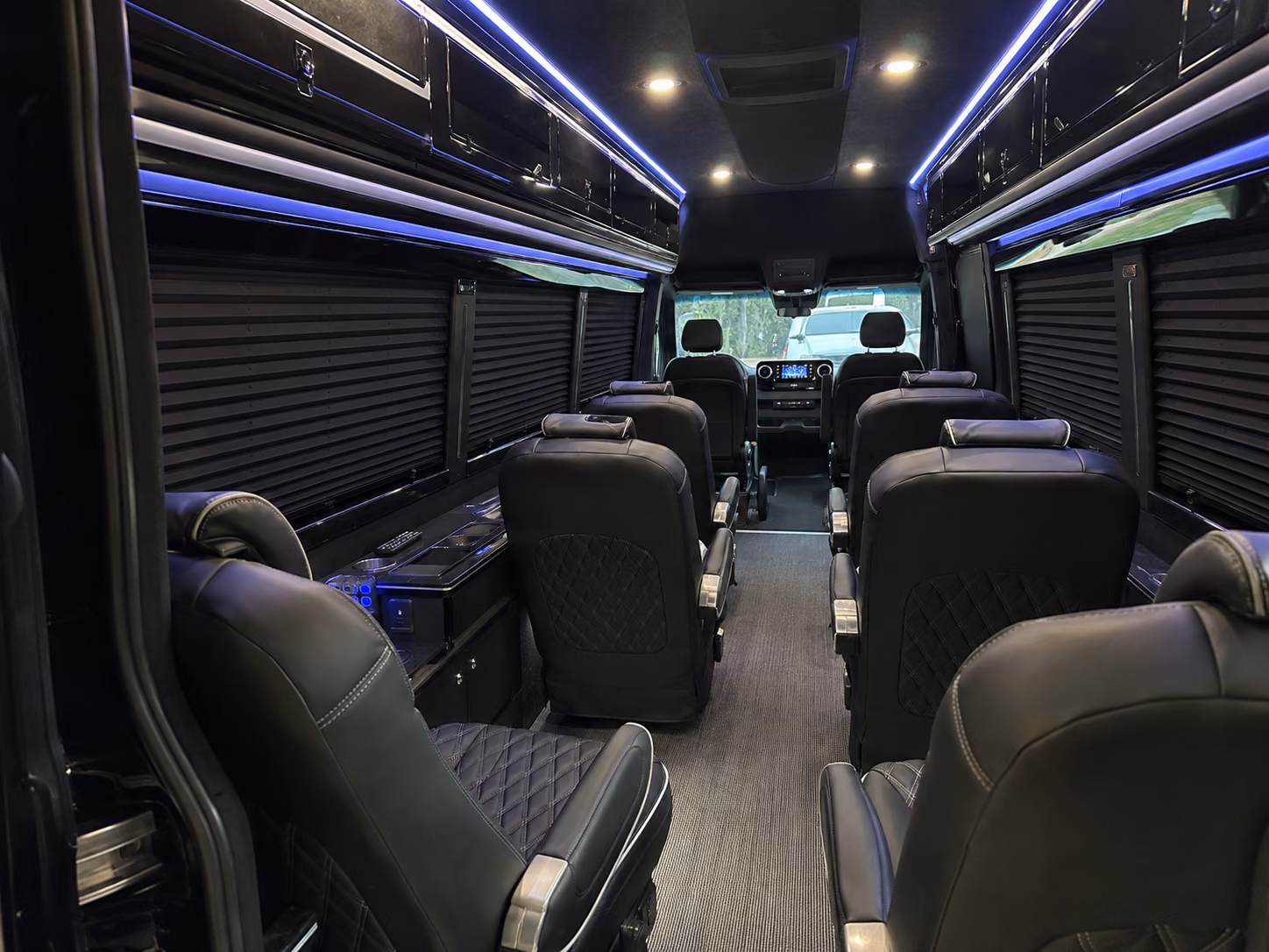 edinburg airport transportation onboard seating