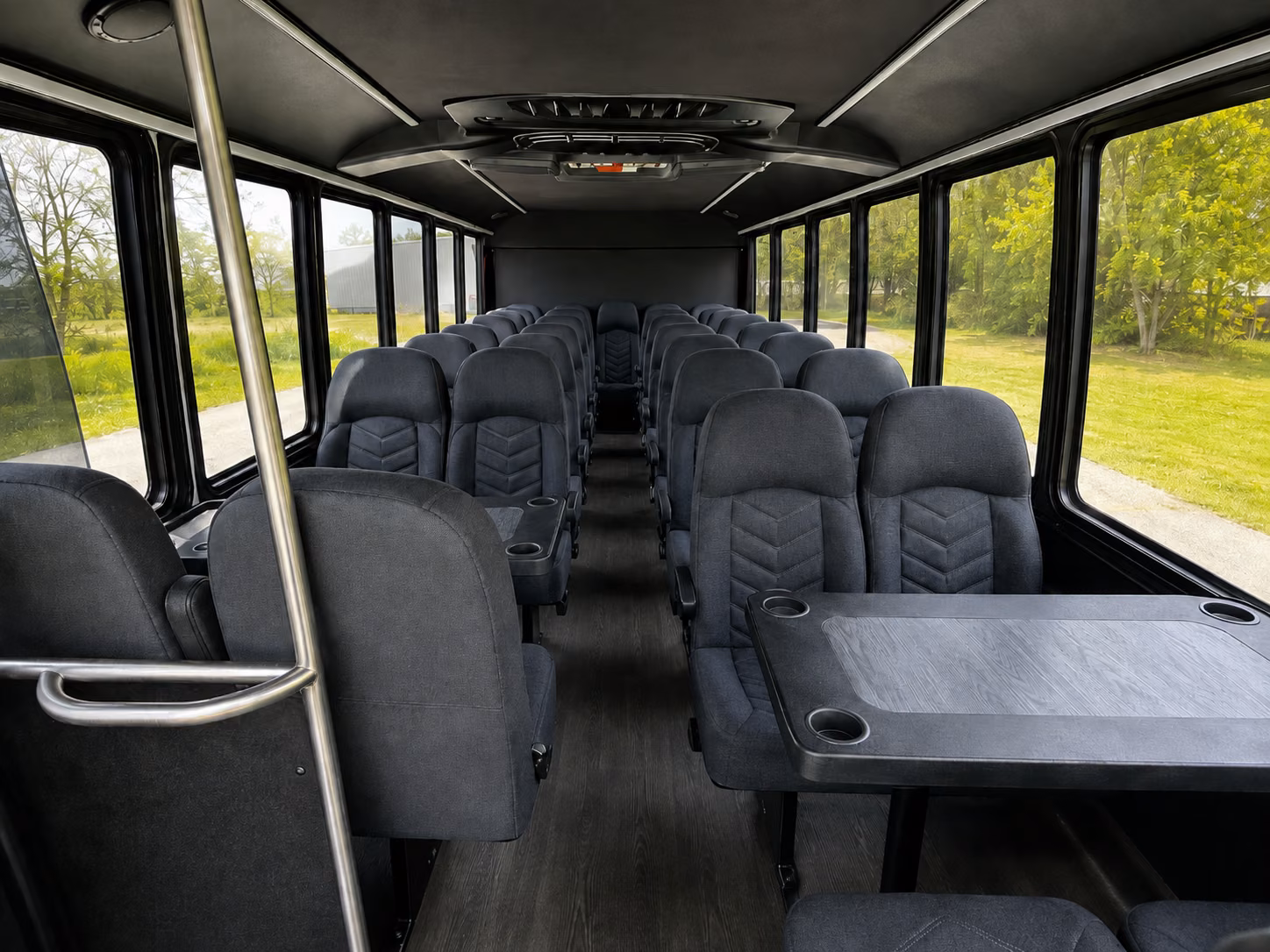 edinburg birthday party transportation onboard seating
