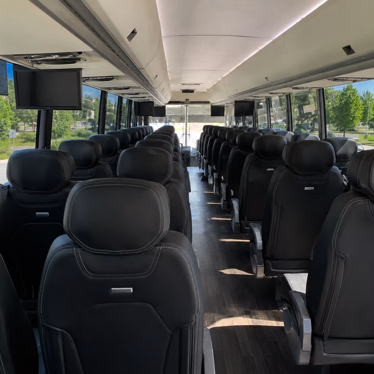 edinburg corporate transportation onboard seating