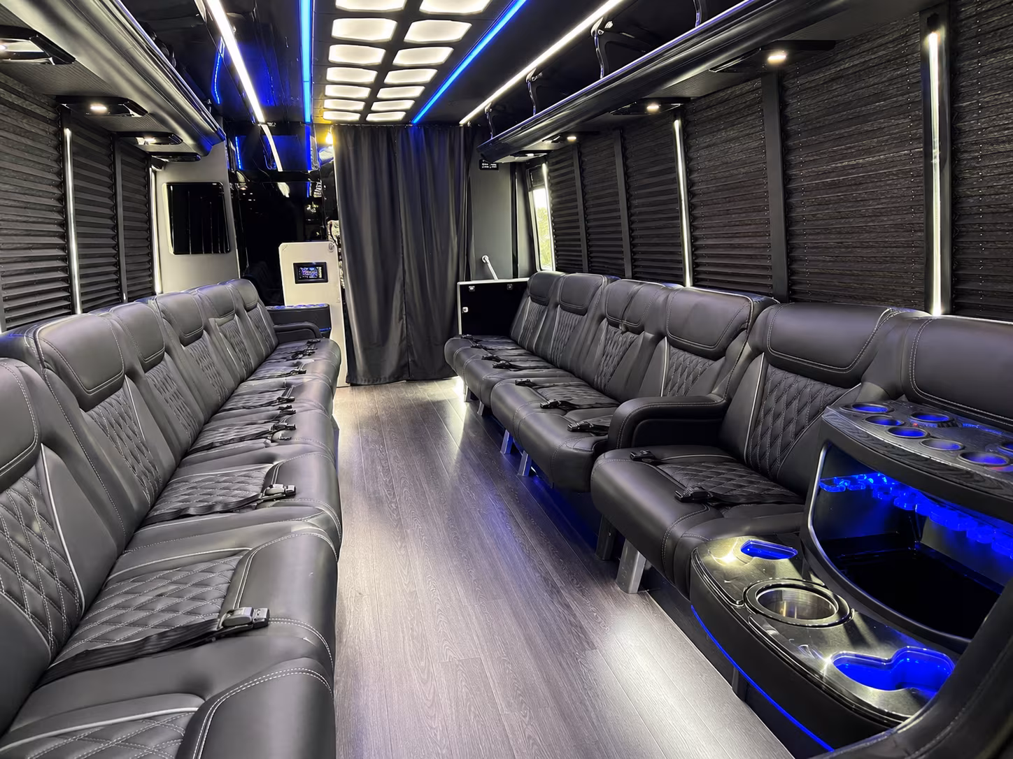 edinburg new years eve party bus rental