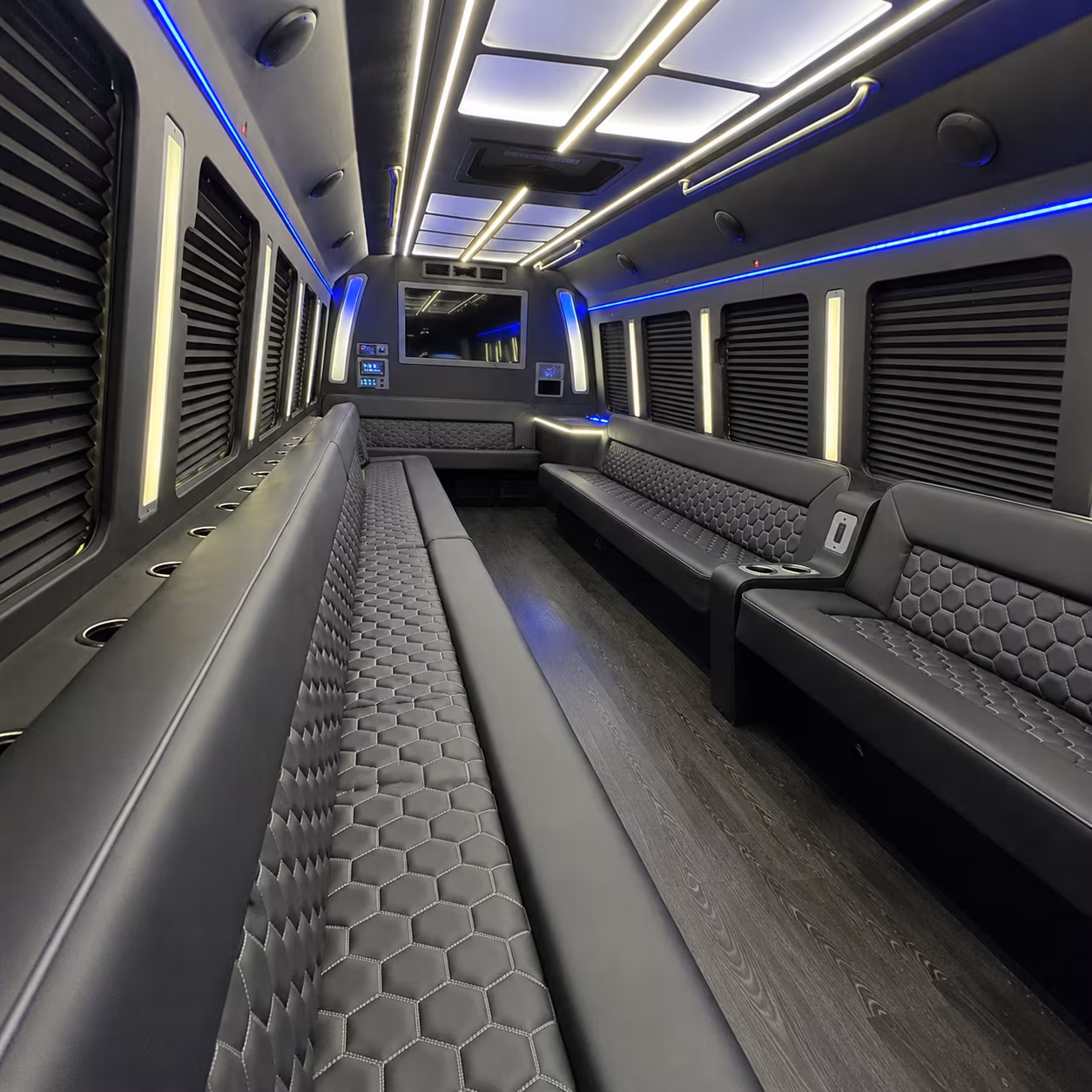 edinburg party bus inside