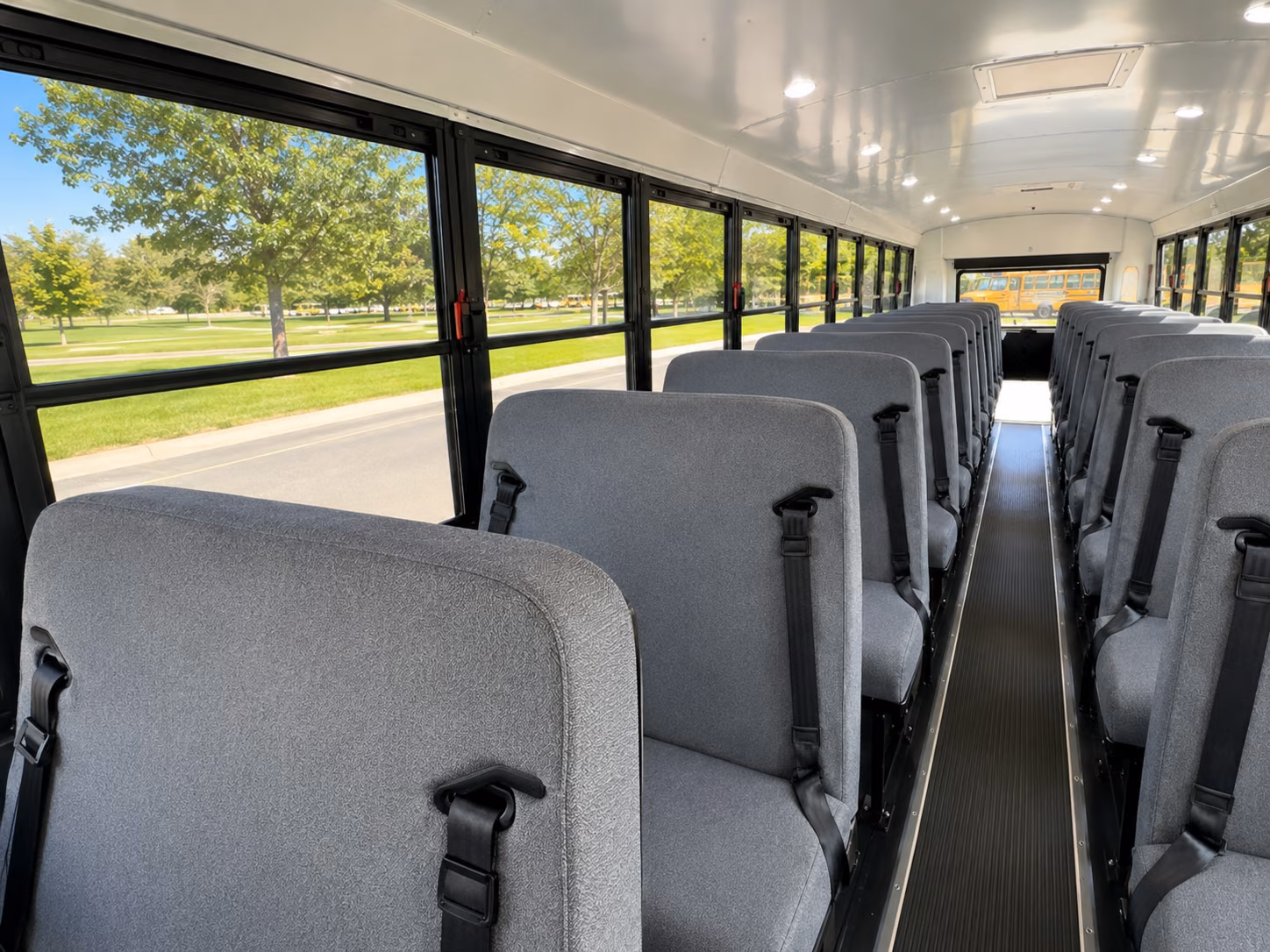edinburg school bus interior