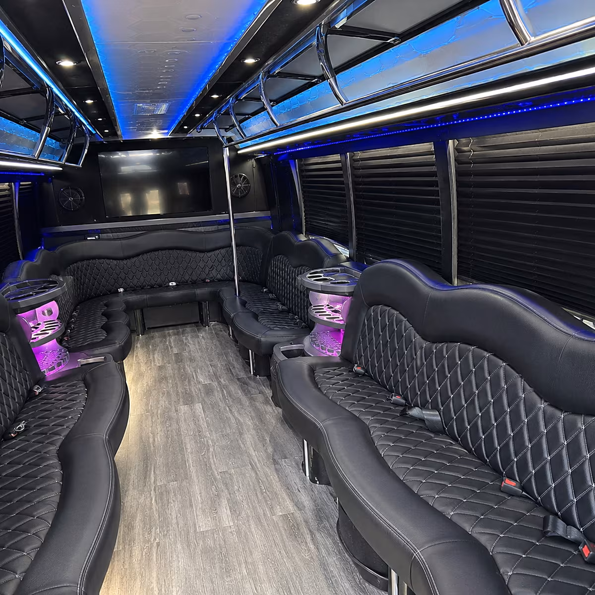 edinburg south padre island party bus rental