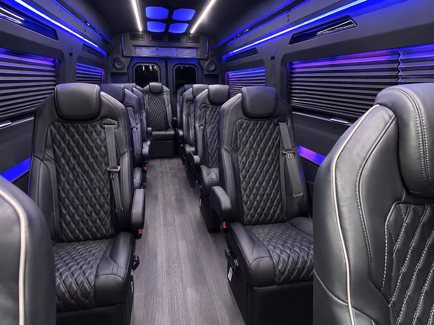 edinburg sprinter van with driver interior