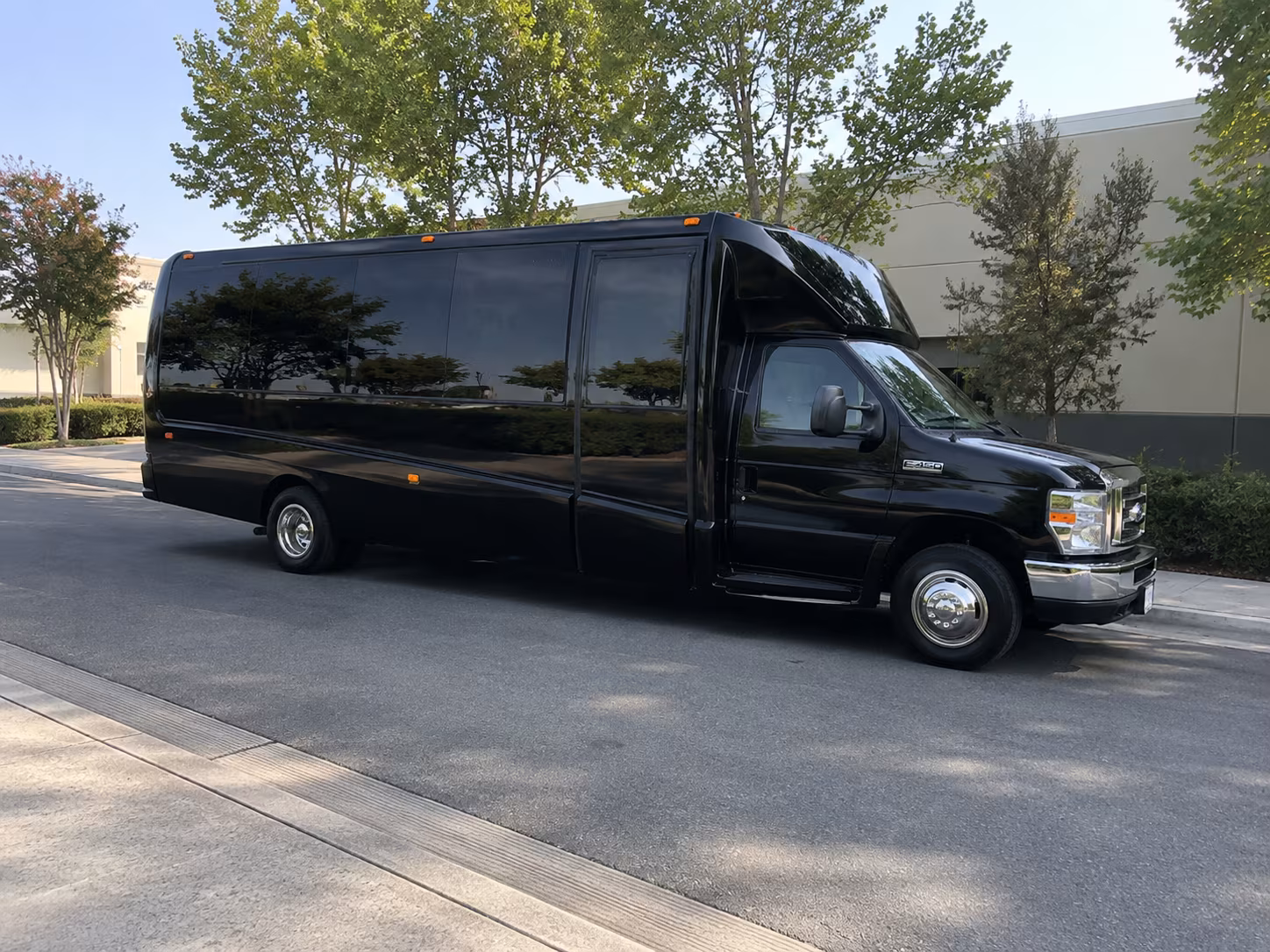 edinburg wedding party bus rental
